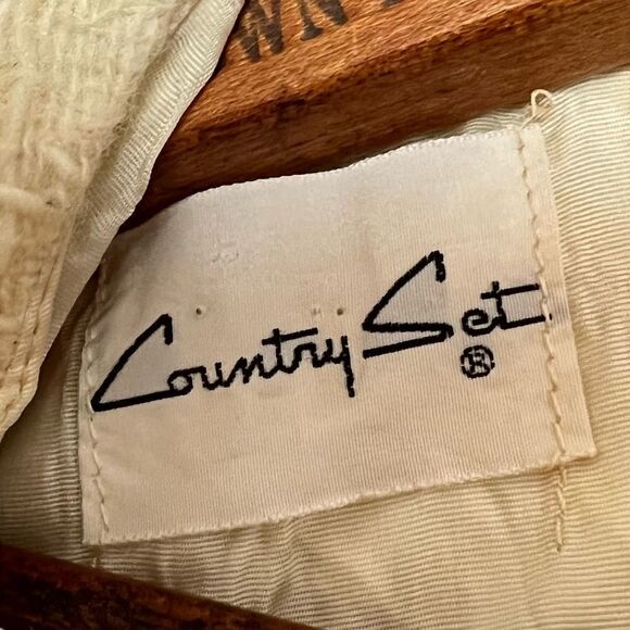 Vintage 1970’s Country Set Sleeveless Mini Dress - Picture 6 of 7